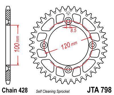 ЗАДНО.ЗЪБ.КОЛЕЛО JTA798.48
