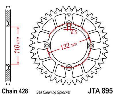 ЗАДНО.ЗЪБ.КОЛЕЛО JTA895.48