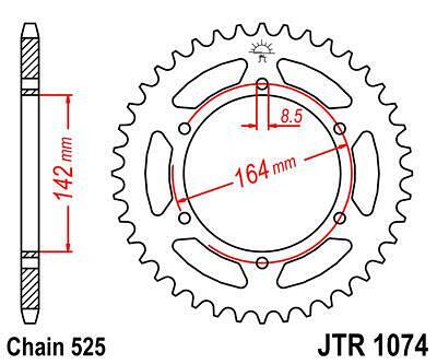 ЗАДНО.ЗЪБ.КОЛЕЛО JTR1074.44