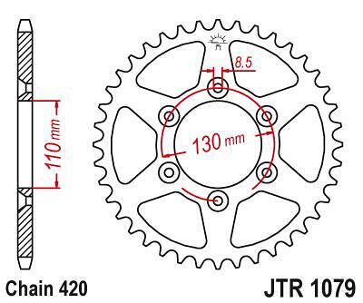 ЗАДНО.ЗЪБ.КОЛЕЛО JTR1079.62