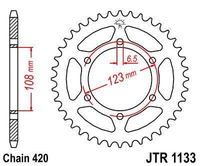 ЗАДНО.ЗЪБ.КОЛЕЛО JTR1133.53