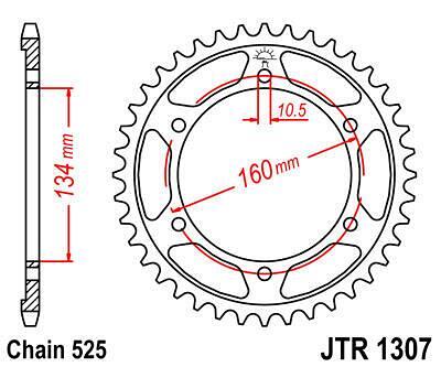 ЗАДНО.ЗЪБ.КОЛЕЛО JTR1307.43