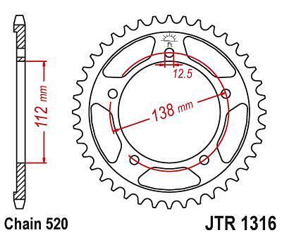 ЗАДНО.ЗЪБ.КОЛЕЛО JTR1316.38