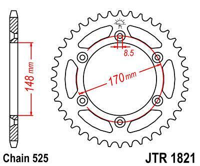 ЗАДНО.ЗЪБ.КОЛЕЛО JTR1821.47