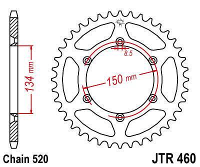 ЗАДНО.ЗЪБ.КОЛЕЛО JTR460.44