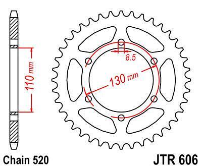 ЗАДНО.ЗЪБ.КОЛЕЛО JTR606.43