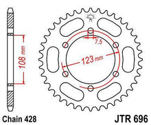 ЗАДНО.ЗЪБ.КОЛЕЛО JTR696.49