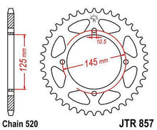 ЗАДНО.ЗЪБ.КОЛЕЛО JTR857.45