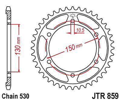 ЗАДНО.ЗЪБ.КОЛЕЛО JTR859.38