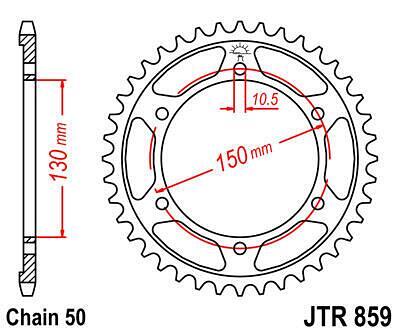ЗАДНО.ЗЪБ.КОЛЕЛО JTR859.49