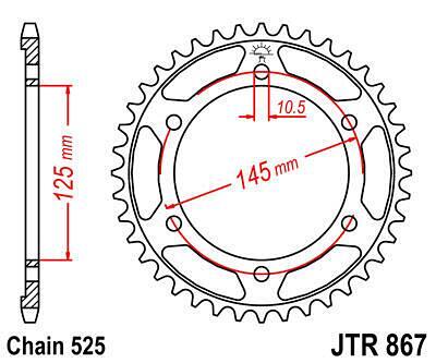 ЗАДНО.ЗЪБ.КОЛЕЛО JTR867.42