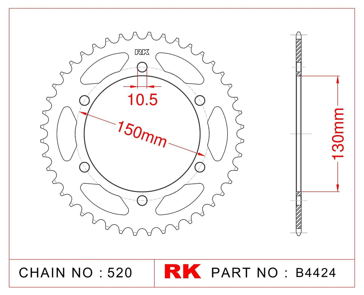 ЗАДНО ЗЪБНО К-ЛО RK B4424-47