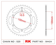 ЗАДНО ЗЪБНО К-ЛО RK B4424-47